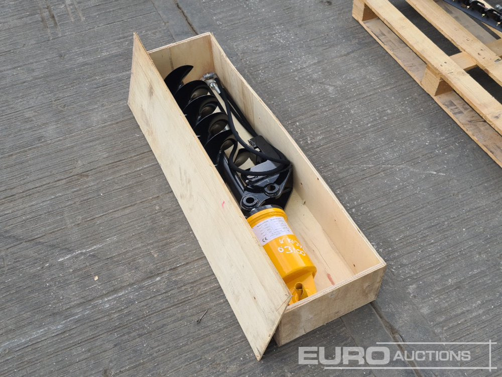 Unused 2025 Hydraulic 200mm Auger Flight & Drive 25mm Pin to suit Mini Excavator - Implemento para Excavadora: foto 5 Unused 2025 Hydraulic 200mm Auger Flight & Drive 25mm Pin to suit Mini Excavator - Implemento para Excavadora: foto 5
