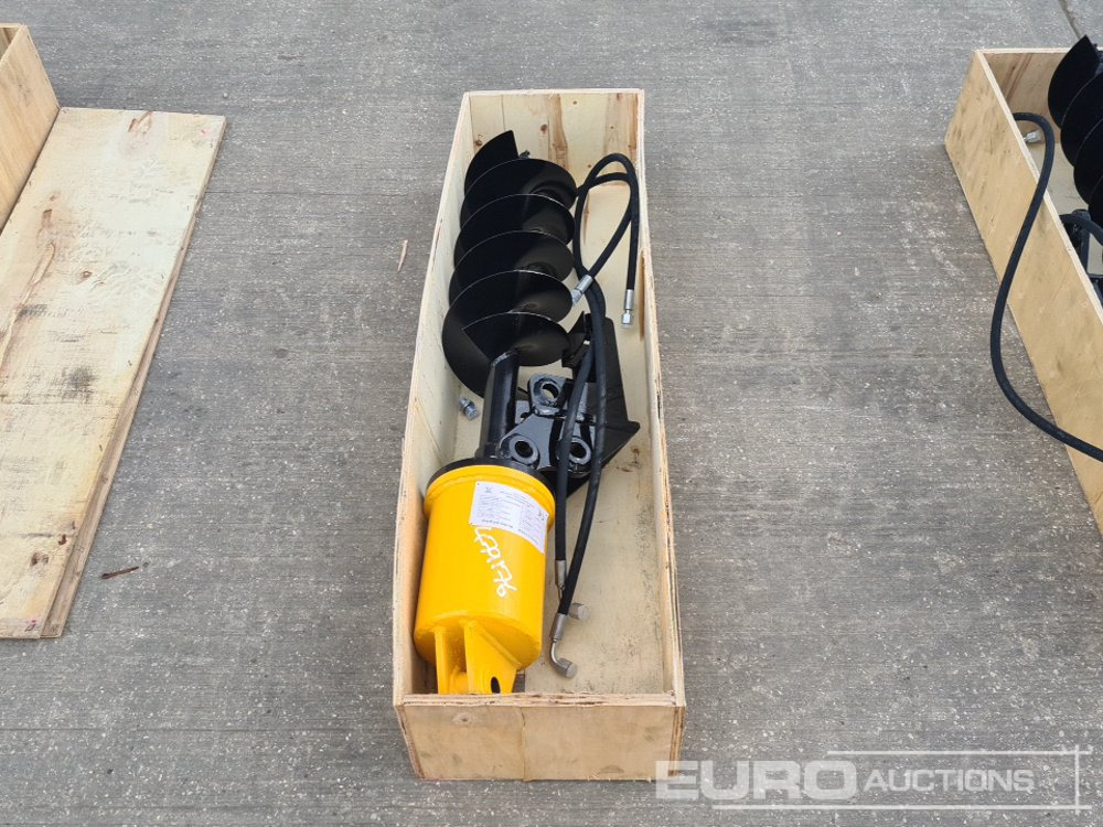 Unused 2025 Hydraulic 200mm Auger Flight & Drive 25mm Pin to suit Mini Excavator - Implemento para Excavadora: foto 4 Unused 2025 Hydraulic 200mm Auger Flight & Drive 25mm Pin to suit Mini Excavator - Implemento para Excavadora: foto 4