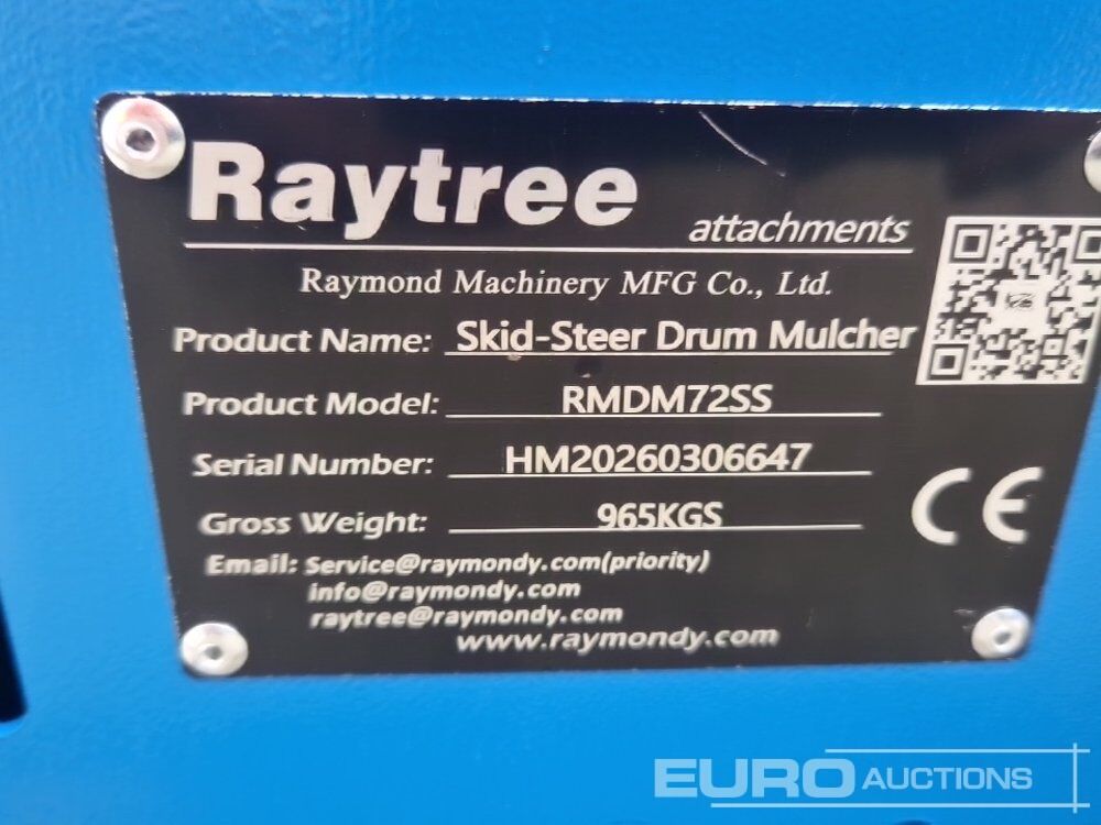 Implemento para Excavadora Unused 2026 Raytree RMDM72SS: foto 18 Implemento para Excavadora Unused 2026 Raytree RMDM72SS: foto 18