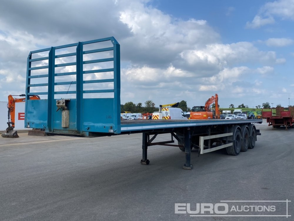 SDC 40' Tri Axle Flat Trailer, BPW Axles - Semirremolque plataforma/ Caja abierta: foto 1 SDC 40' Tri Axle Flat Trailer, BPW Axles - Semirremolque plataforma/ Caja abierta: foto 1