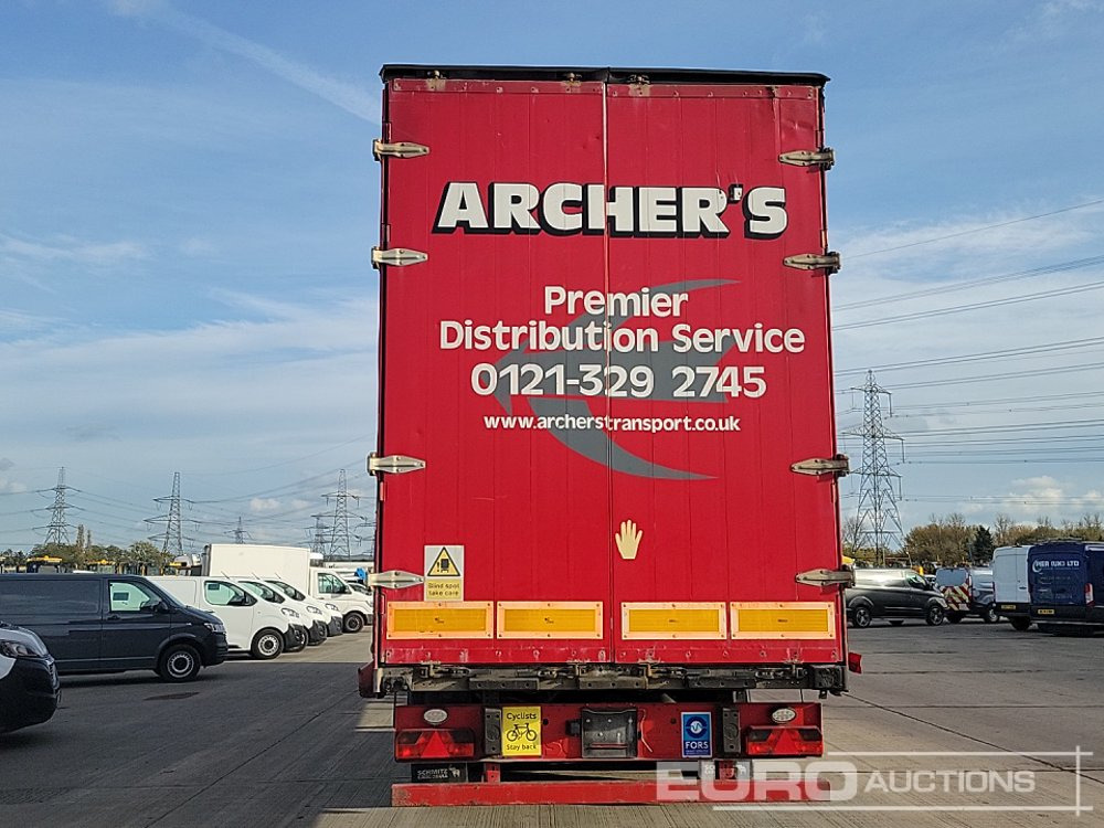 Schmidtz Tri Axle Curtainsider Trailer - Semirremolque lona: foto 4 Schmidtz Tri Axle Curtainsider Trailer - Semirremolque lona: foto 4