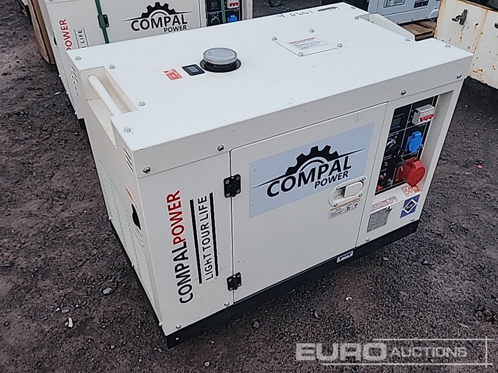 Unused 2024 Compal Power VG-R110 10Kw Diesel Generator - Generador industriale: foto 1 Unused 2024 Compal Power VG-R110 10Kw Diesel Generator - Generador industriale: foto 1