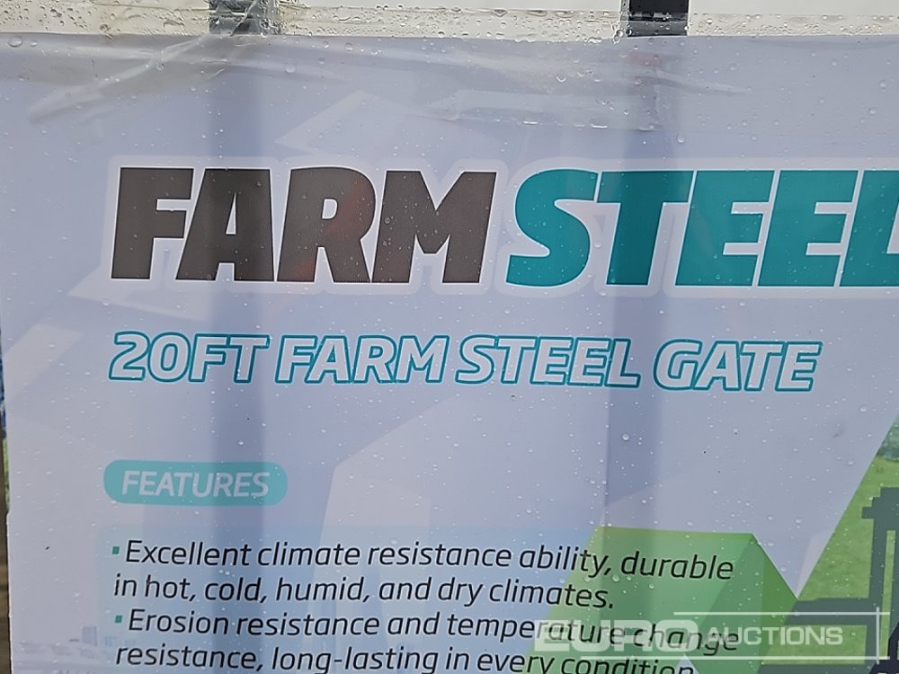 Unused 2025 20' Farm Gate, Gate Pier Design - Equipo de construcción: foto 2 Unused 2025 20' Farm Gate, Gate Pier Design - Equipo de construcción: foto 2