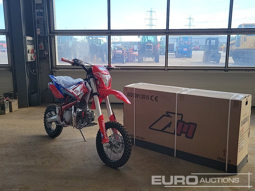 Motocicleta Unused 2025 Apollo Thunder 125cc Motorcross Bike, 14" Front, 12" Rear Tyres, Electric Start, Air Cooled, Hydraulic Suspension, Disc Brakes, Lighting Kit (UNASSEMBLED): foto 22