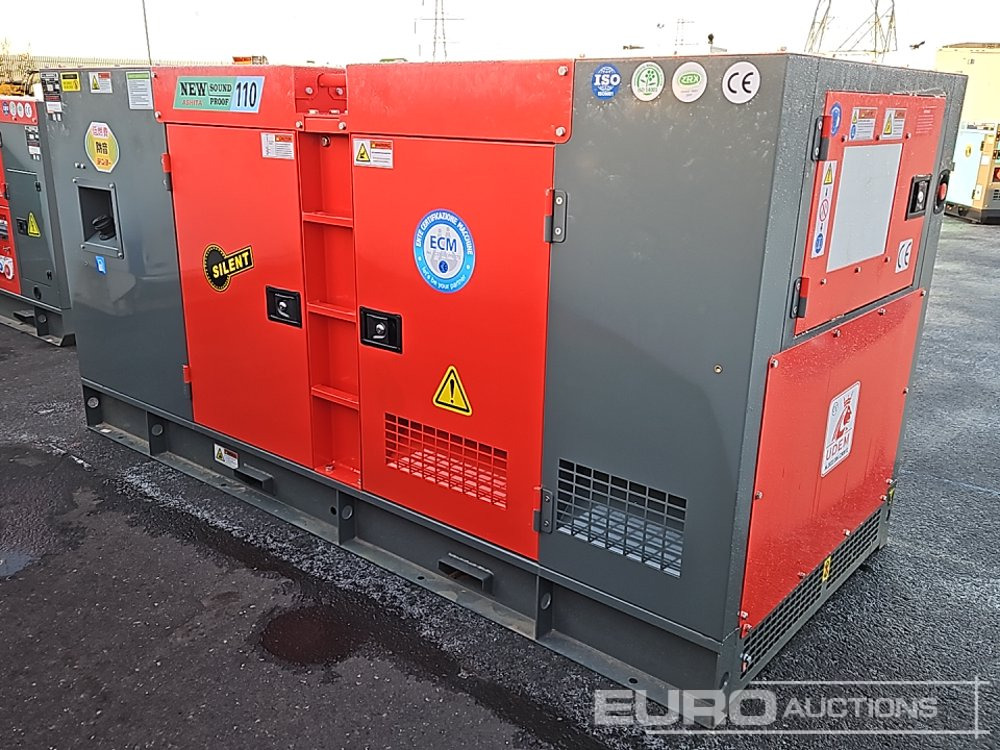 Unused 2025 Ashita Power AG3-110 - Generador industriale: foto 5 Unused 2025 Ashita Power AG3-110 - Generador industriale: foto 5