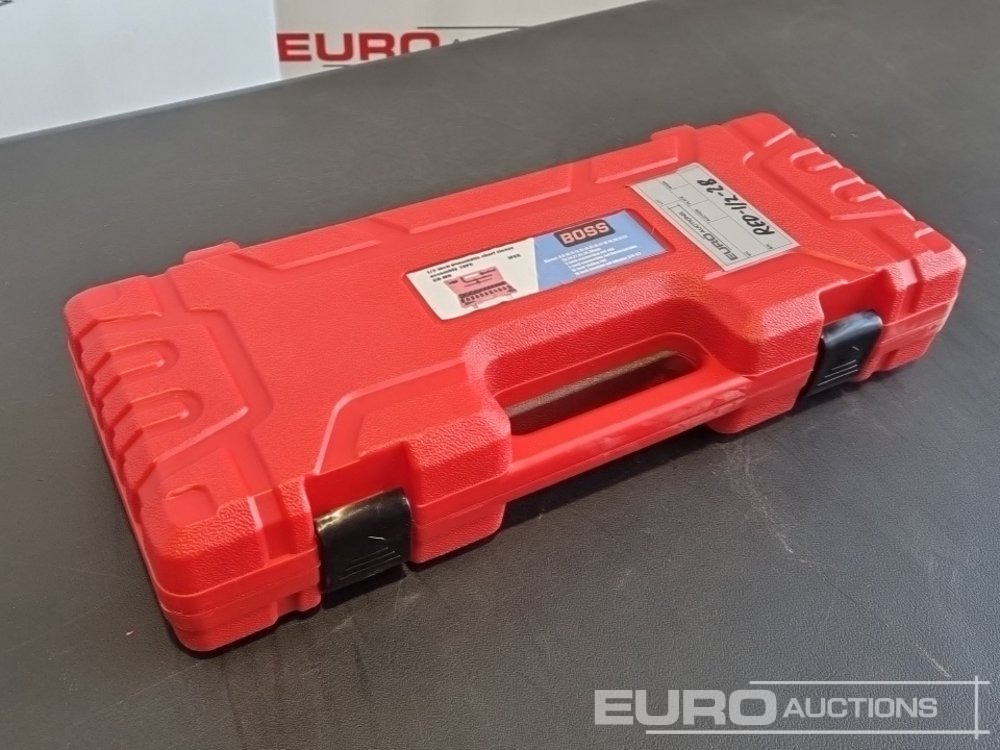 Unused 2025 Boss 1/2" 28pc Pneumatic Short Sleeve Socket Set, 3" Connecting Rod, 5" Connecting Rod Universal Joint, 10" Sliding Rod, 10" Bending Rod Adapter 3/4"-1/2" - Equipo de taller: foto 1 Unused 2025 Boss 1/2" 28pc Pneumatic Short Sleeve Socket Set, 3" Connecting Rod, 5" Connecting Rod Universal Joint, 10" Sliding Rod, 10" Bending Rod Adapter 3/4"-1/2" - Equipo de taller: foto 1