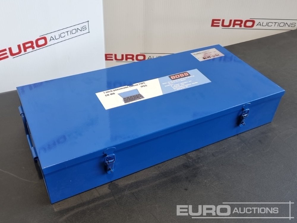 Unused 2025 Boss 1" 21pc Pneumatic Socket Set, 8" Impact Extension Bar, Universal Joint, Quick Release Ratchet Handle, 20" T-sliding Bar - Equipo de taller: foto 1 Unused 2025 Boss 1" 21pc Pneumatic Socket Set, 8" Impact Extension Bar, Universal Joint, Quick Release Ratchet Handle, 20" T-sliding Bar - Equipo de taller: foto 1