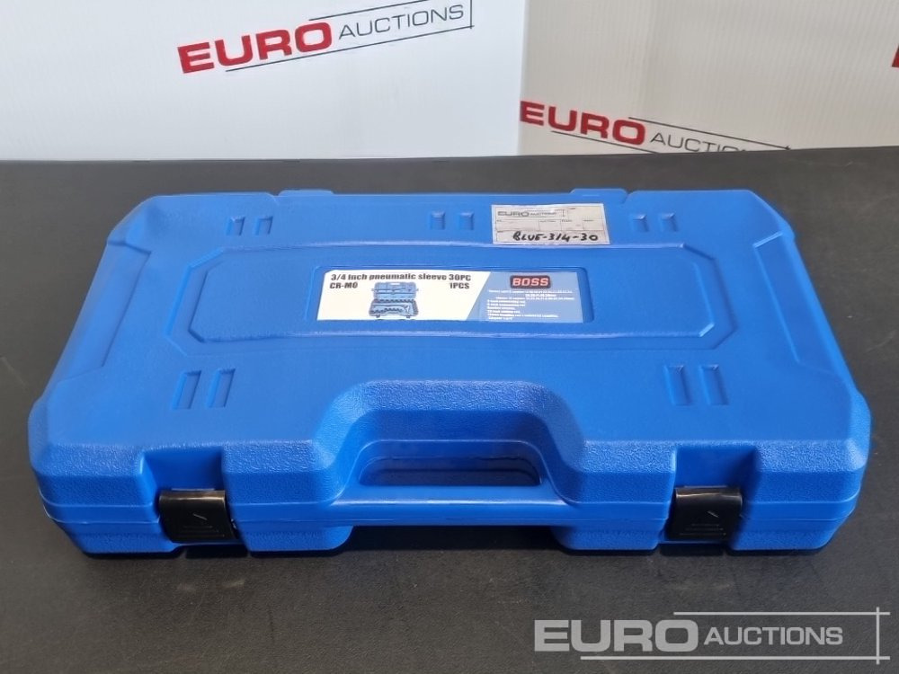 Unused 2025 Boss 3/4" 30pc Heavy Duty Pneumatic Socket Set, 4" Connecting Rod, 8" Connecting Rod, Ratchet Wrench, 20" Sliding Rod, 18" Bending Rod Universal Coupling, Adapter1-3/4" - Equipo de taller: foto 2 Unused 2025 Boss 3/4" 30pc Heavy Duty Pneumatic Socket Set, 4" Connecting Rod, 8" Connecting Rod, Ratchet Wrench, 20" Sliding Rod, 18" Bending Rod Universal Coupling, Adapter1-3/4" - Equipo de taller: foto 2