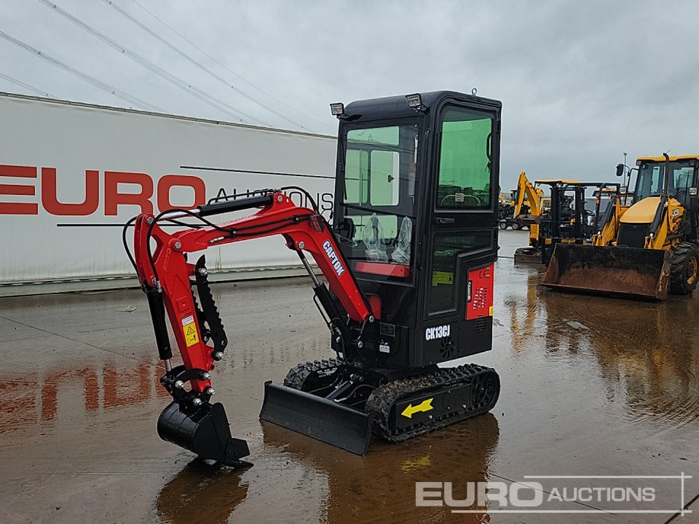 Unused 2025 Captok CK13C - Miniexcavadora: foto 1 Unused 2025 Captok CK13C - Miniexcavadora: foto 1