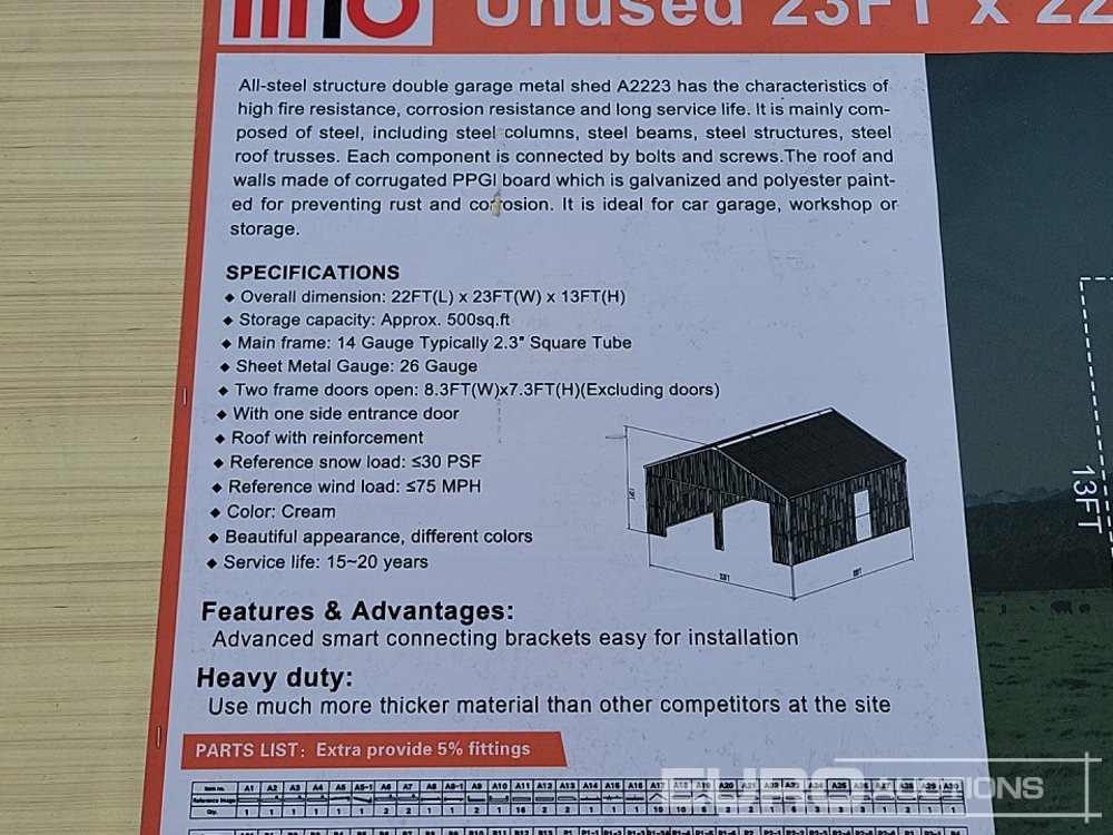 Unused 2025 MTO A2223 - Casa contenedor: foto 2 Unused 2025 MTO A2223 - Casa contenedor: foto 2
