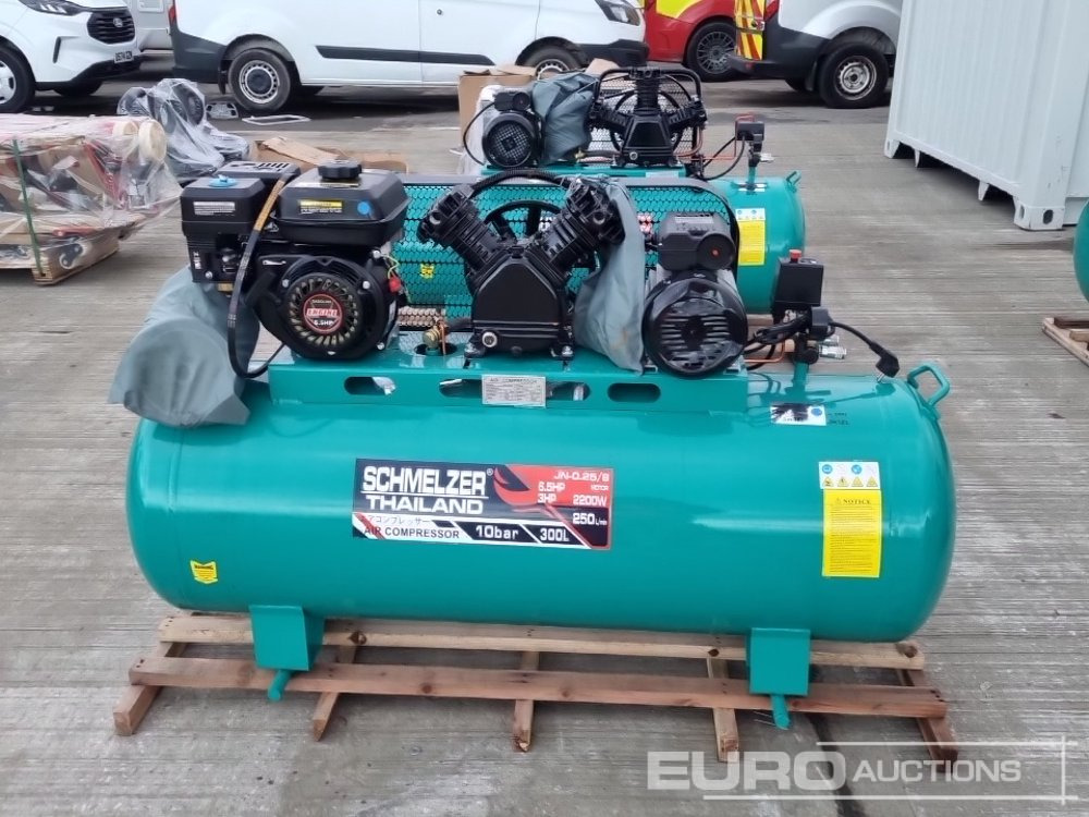 Unused 2025 Schmelzer JN-0.25/8-300L - Compresor de aire: foto 2 Unused 2025 Schmelzer JN-0.25/8-300L - Compresor de aire: foto 2