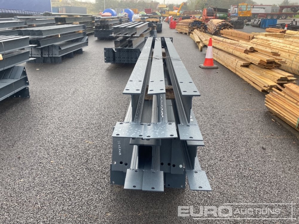 Unused 30’ x 20’ x 12’ Steel Frame Building, 12.5 Roof Pitch, Purlin Cleats - Casa contenedor: foto 3 Unused 30’ x 20’ x 12’ Steel Frame Building, 12.5 Roof Pitch, Purlin Cleats - Casa contenedor: foto 3