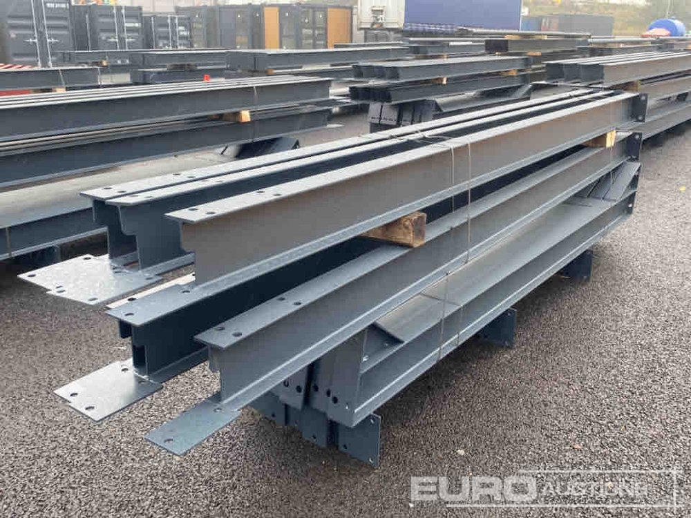 Unused 30’ x 20’ x 12’ Steel Frame Building, 12.5 Roof Pitch, Purlin Cleats - Casa contenedor: foto 4 Unused 30’ x 20’ x 12’ Steel Frame Building, 12.5 Roof Pitch, Purlin Cleats - Casa contenedor: foto 4