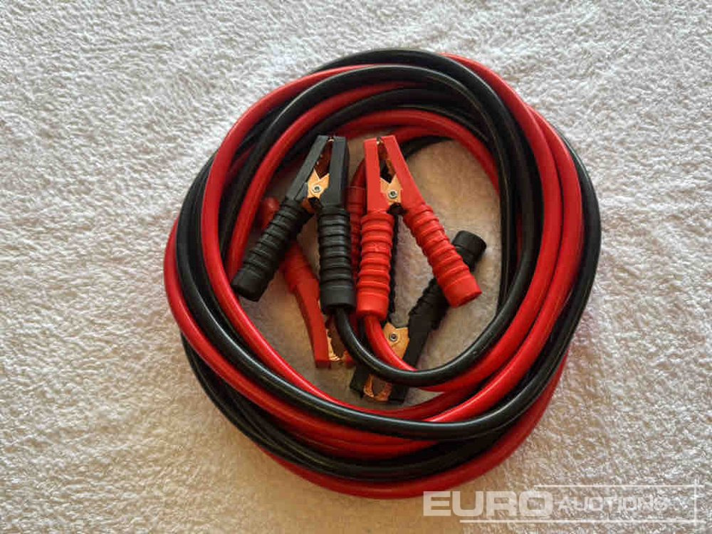 Unused 3000Amp 6 Metre Jump Leads (3 of) - Equipo de construcción: foto 2 Unused 3000Amp 6 Metre Jump Leads (3 of) - Equipo de construcción: foto 2