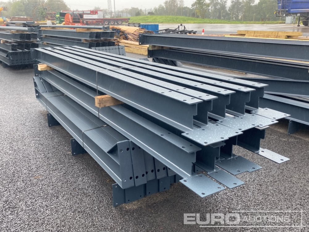Unused 60’ x 20’ x 12’ Steel Frame Building, 12.5 Roof Pitch, Purlin Cleats - Casa contenedor: foto 2 Unused 60’ x 20’ x 12’ Steel Frame Building, 12.5 Roof Pitch, Purlin Cleats - Casa contenedor: foto 2
