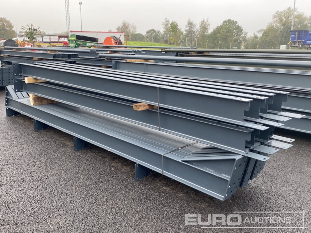 Unused 60’ x 30' x 13’ Steel Frame Building, 12.5 Roof Pitch, Purlin Cleats - Casa contenedor: foto 5 Unused 60’ x 30' x 13’ Steel Frame Building, 12.5 Roof Pitch, Purlin Cleats - Casa contenedor: foto 5