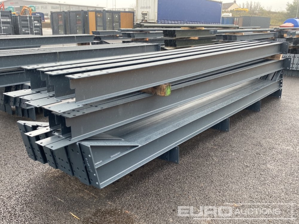 Unused 60’ x 30' x 15' Steel Frame Building, 12.5 Roof Pitch, Purlin Cleats - Casa contenedor: foto 4 Unused 60’ x 30' x 15' Steel Frame Building, 12.5 Roof Pitch, Purlin Cleats - Casa contenedor: foto 4