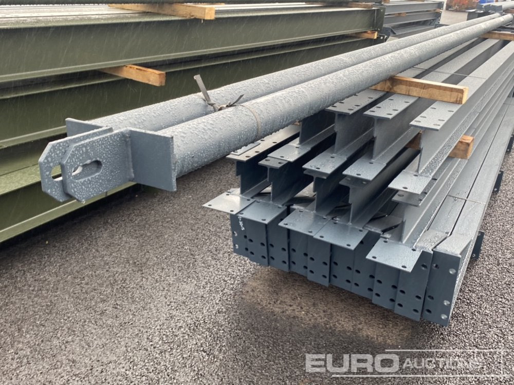 Unused 80’ x 30' x 15' Steel Frame Building, 12.5 Roof Pitch, Purlin Cleats - Casa contenedor: foto 5 Unused 80’ x 30' x 15' Steel Frame Building, 12.5 Roof Pitch, Purlin Cleats - Casa contenedor: foto 5