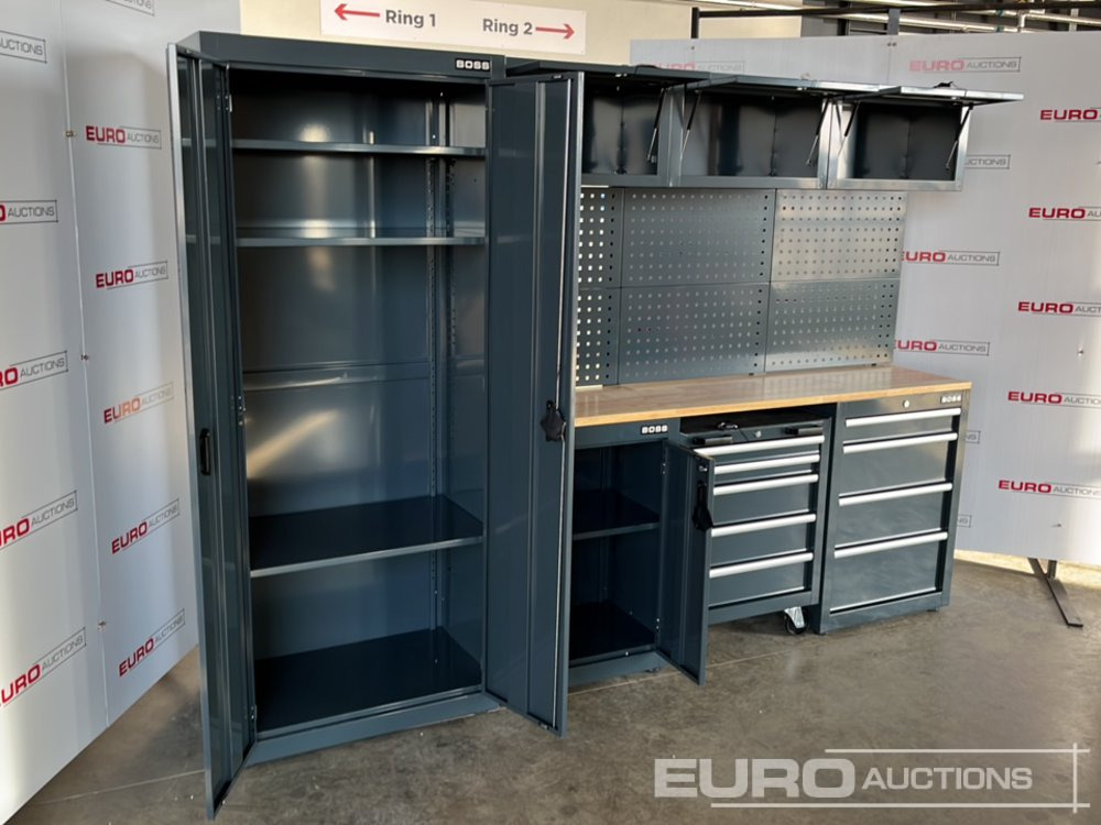 Unused Boss 2.6m 9 Drawer, 5 Cabinet Tool Station (3 boxes) - Equipo de taller: foto 5 Unused Boss 2.6m 9 Drawer, 5 Cabinet Tool Station (3 boxes) - Equipo de taller: foto 5