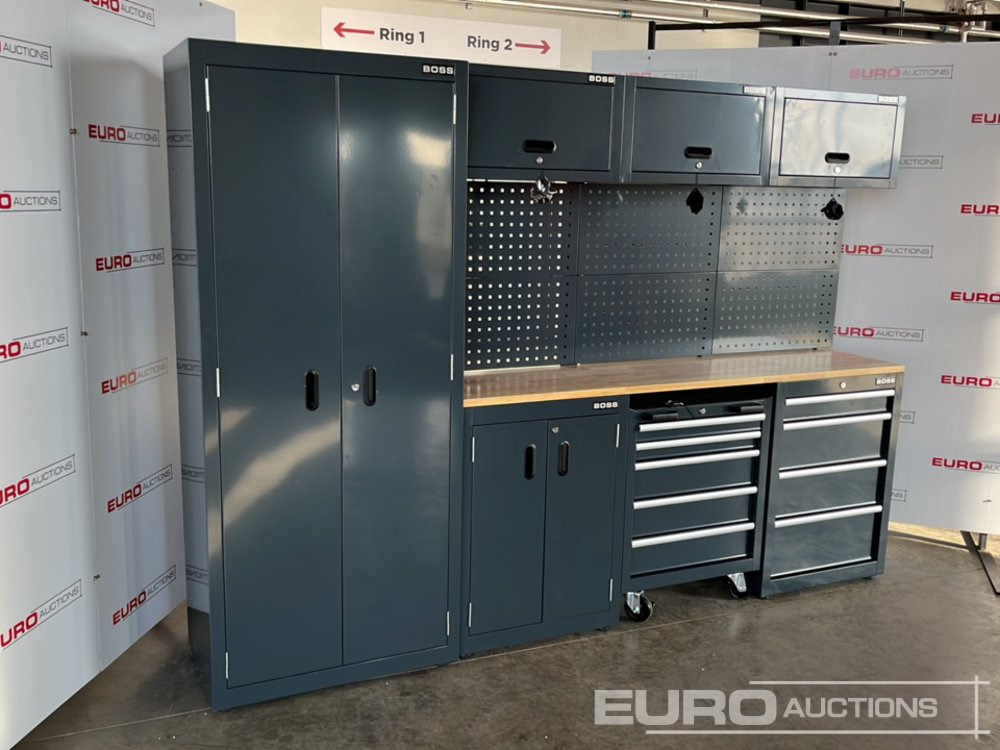 Unused Boss 2.6m 9 Drawer, 5 Cabinet Tool Station (3 boxes) - Equipo de taller: foto 3 Unused Boss 2.6m 9 Drawer, 5 Cabinet Tool Station (3 boxes) - Equipo de taller: foto 3
