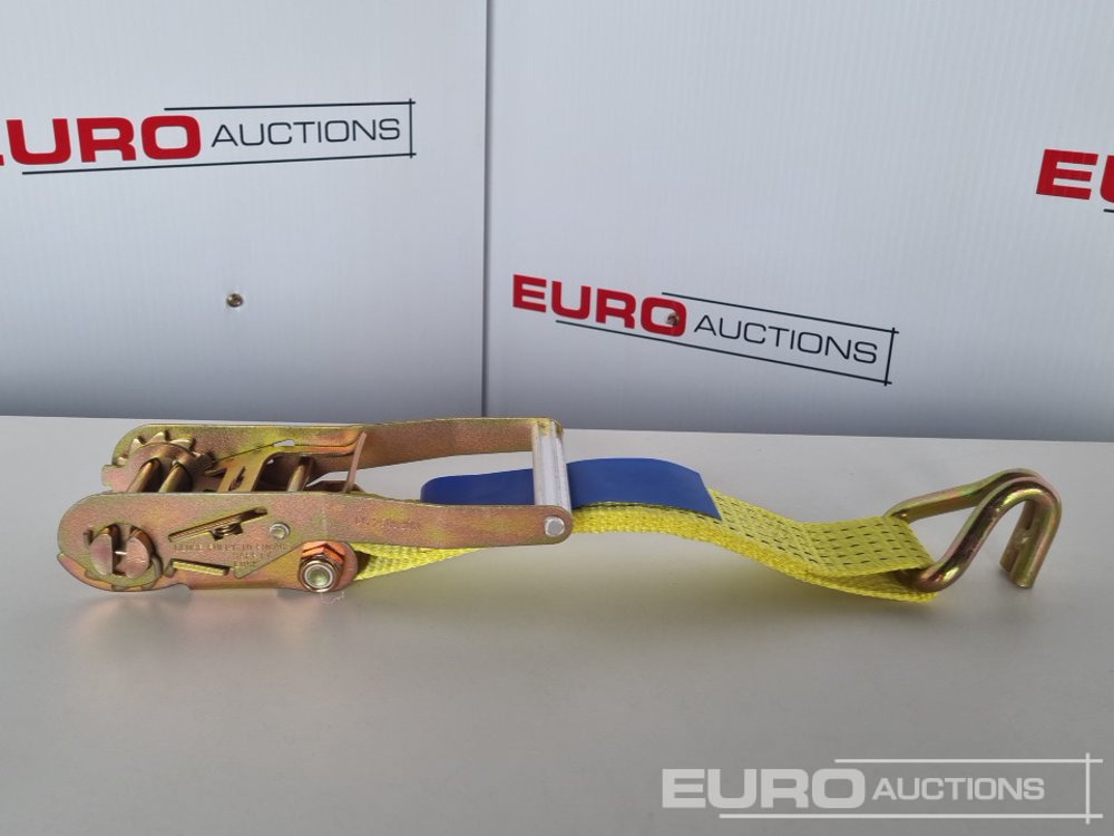 Equipo de construcción Unused Boss 4M x 50mm 5 Ton Ratchet Straps with Sling (4 of): foto 11