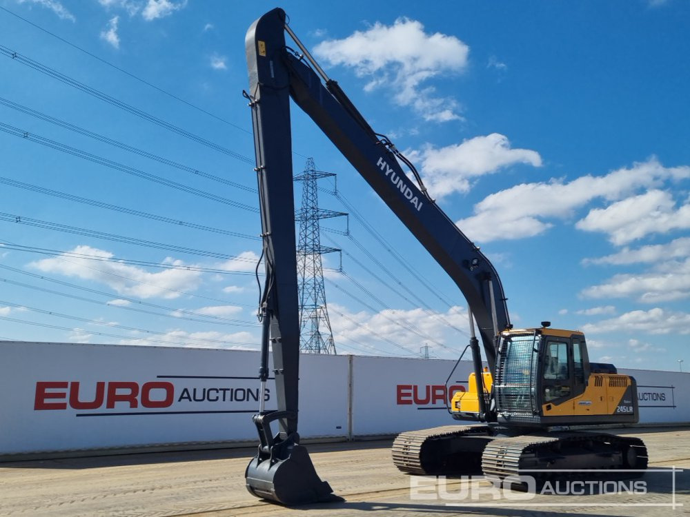 Unused Hyundai R245LR - Excavadora de cadenas: foto 1 Unused Hyundai R245LR - Excavadora de cadenas: foto 1