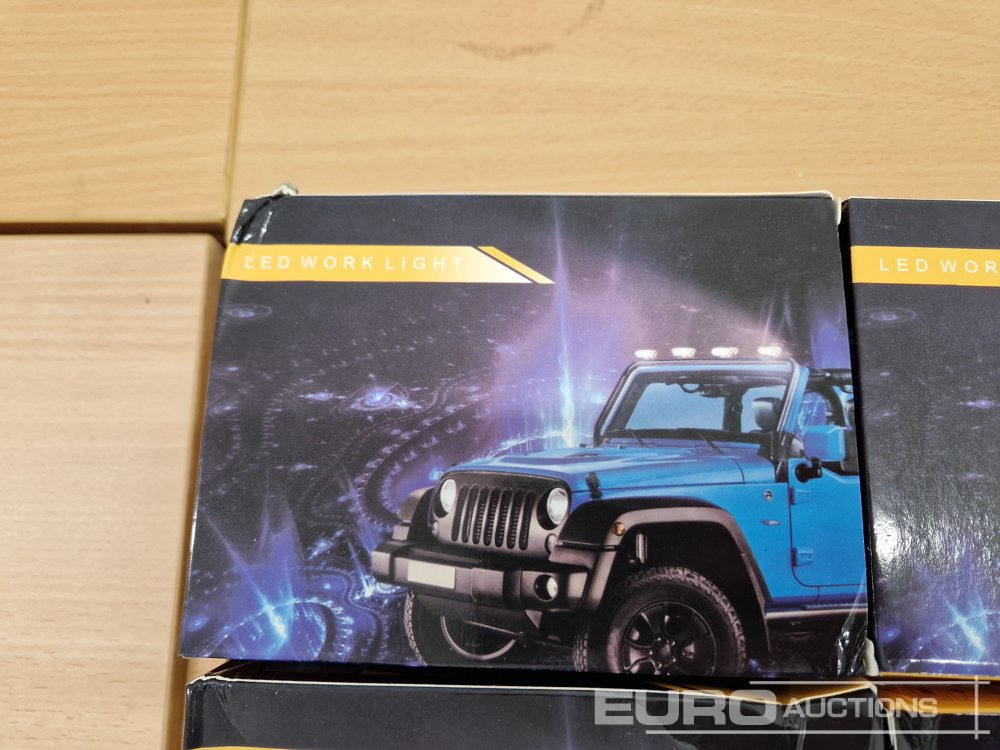 Unused LED Work Lights, 48w, 12V/24V, Adjustable Bracket, IP67 Waterproof, 6000k White (10 of) - Equipo de taller: foto 5 Unused LED Work Lights, 48w, 12V/24V, Adjustable Bracket, IP67 Waterproof, 6000k White (10 of) - Equipo de taller: foto 5