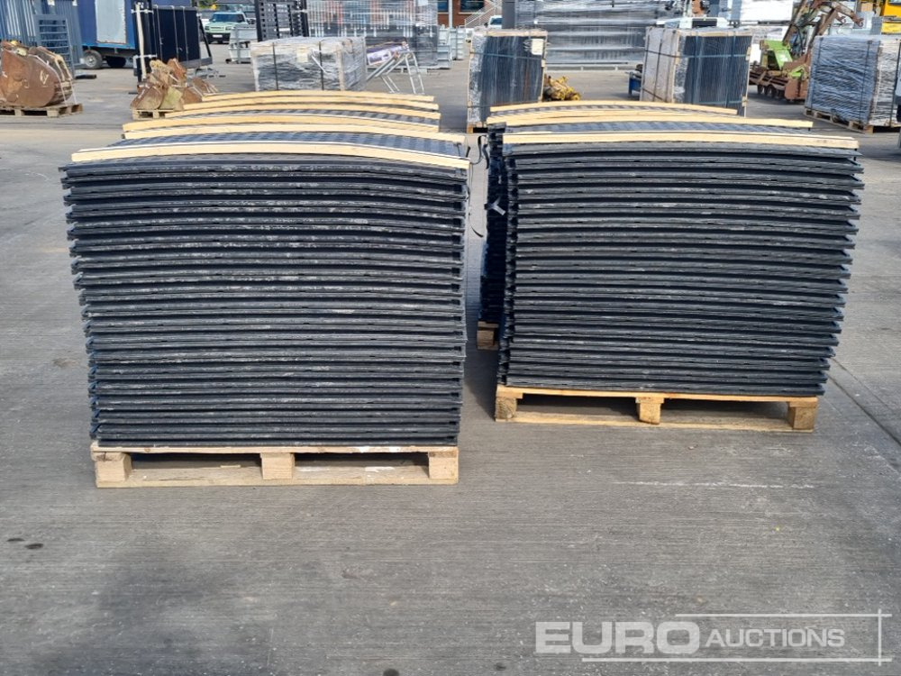 Unused Pallet of 4' x 2.5' Plastic Road Plates (5 of) - Equipo de construcción: foto 2 Unused Pallet of 4' x 2.5' Plastic Road Plates (5 of) - Equipo de construcción: foto 2