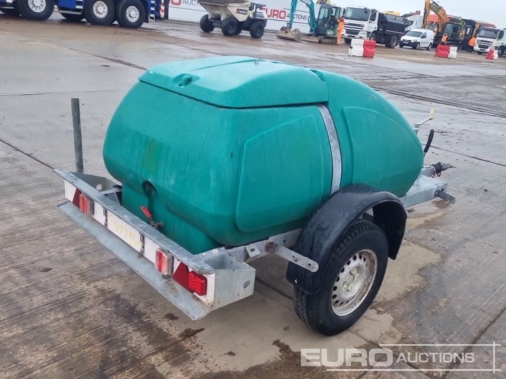 Western Single Axle Plastic Water Bowser - Tanque de almacenamiento: foto 5 Western Single Axle Plastic Water Bowser - Tanque de almacenamiento: foto 5