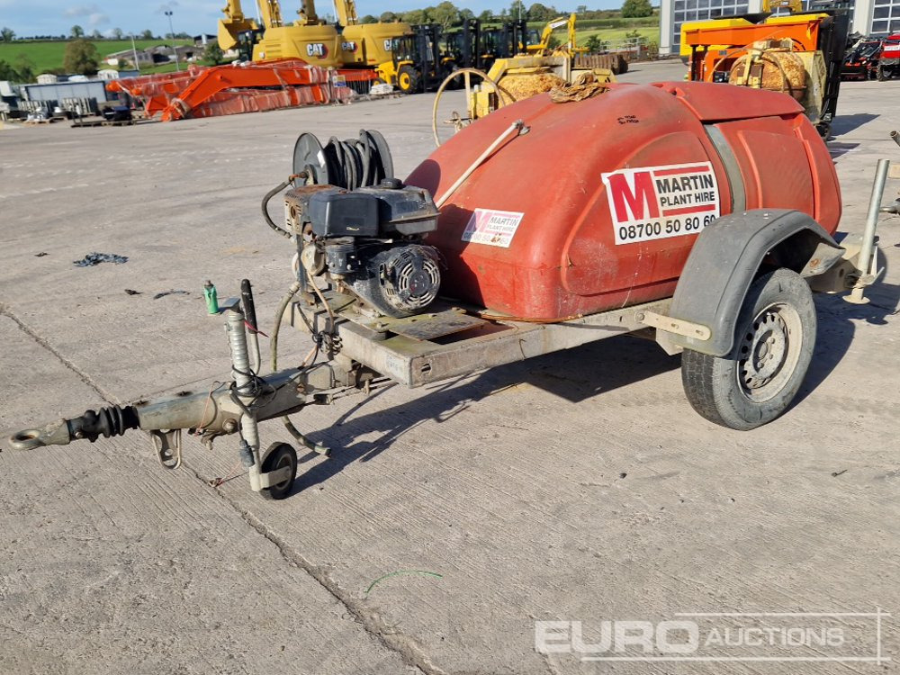 Western Single Axle Water Bowser, Petrol Pressure Washer, Hose, Lance - Hidrolimpiadora: foto 1 Western Single Axle Water Bowser, Petrol Pressure Washer, Hose, Lance - Hidrolimpiadora: foto 1