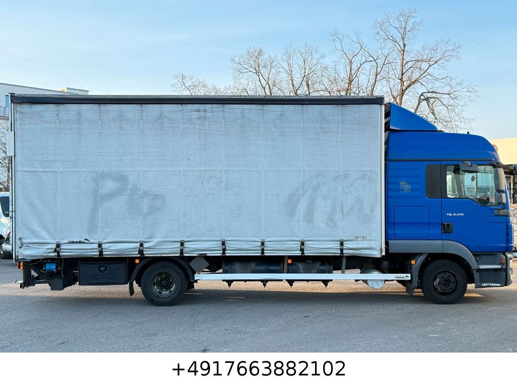 MAN TGL 8.220 Motor Neu/LBW/AHK/Schlafkab./6m - Furgoneta con lona: foto 3 MAN TGL 8.220 Motor Neu/LBW/AHK/Schlafkab./6m - Furgoneta con lona: foto 3