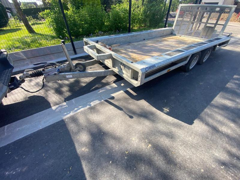 HENRA 2 ESSIEUX - Remolque porta maquinaria: foto 2 HENRA 2 ESSIEUX - Remolque porta maquinaria: foto 2