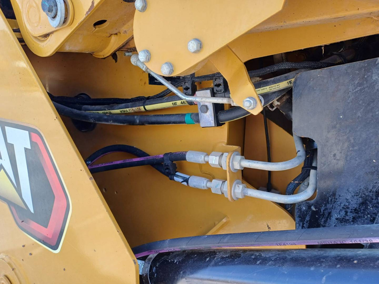 Cargadora de cadenas CAT 259D: foto 14