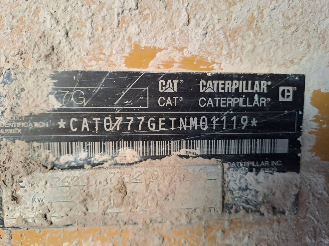 Leasing de CAT 777G CAT 777G: foto 6