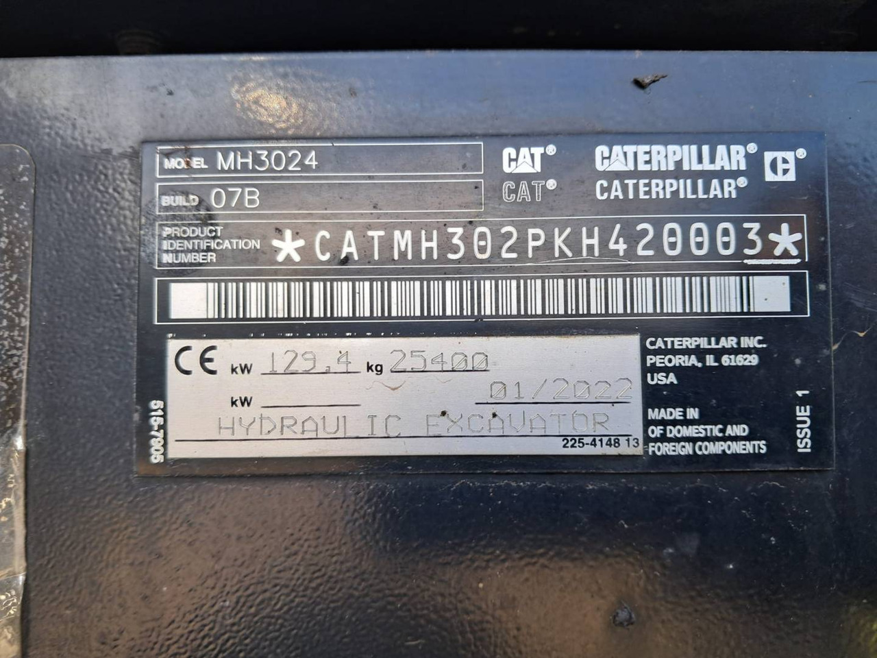 Excavadora de ruedas CAT MH3024: foto 6 Excavadora de ruedas CAT MH3024: foto 6