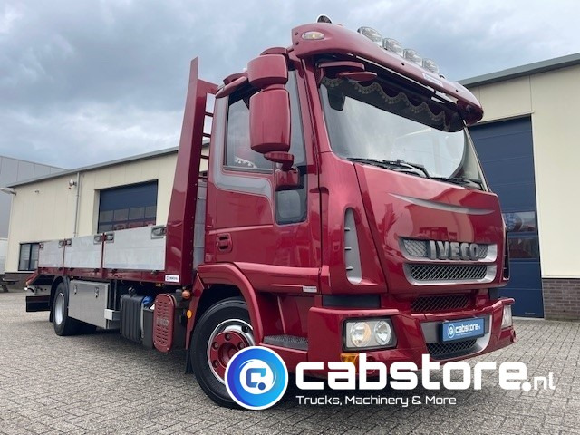 Iveco ML100E18 EEV Eurocargo - Machinetransporter- Oprijwagen - Laadvermogen 5350 kg - Bouwjaar 2012 - Handgeschakeld - Km 181.932 - APK tot 16-07-2026 !! - Camión portavehículos: foto 1 Iveco ML100E18 EEV Eurocargo - Machinetransporter- Oprijwagen - Laadvermogen 5350 kg - Bouwjaar 2012 - Handgeschakeld - Km 181.932 - APK tot 16-07-2026 !! - Camión portavehículos: foto 1