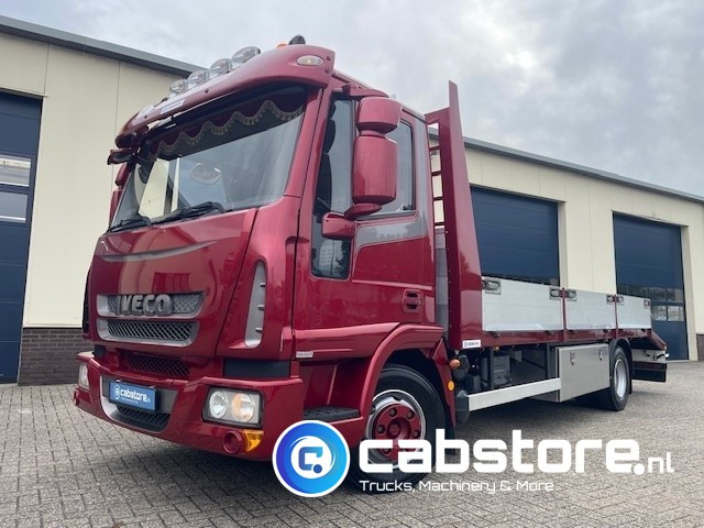 Iveco ML100E18 EEV Eurocargo - Machinetransporter- Oprijwagen - Laadvermogen 5350 kg - Bouwjaar 2012 - Handgeschakeld - Km 181.932 - APK tot 16-07-2026 !! - Camión portavehículos: foto 2 Iveco ML100E18 EEV Eurocargo - Machinetransporter- Oprijwagen - Laadvermogen 5350 kg - Bouwjaar 2012 - Handgeschakeld - Km 181.932 - APK tot 16-07-2026 !! - Camión portavehículos: foto 2