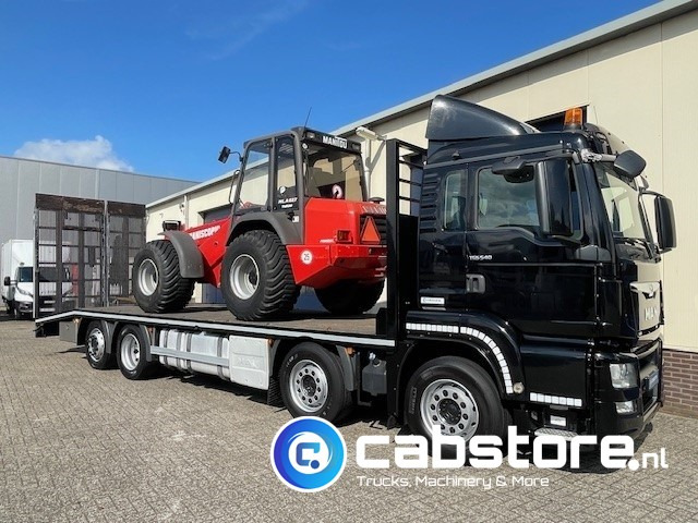 MAN TGS 35.400 8x2-6 BL Euro 6 - 8x2 - Oprijwagen - Machinetransporter - Bouwjaar 2015 - Km 716.197 - Laadvermogen 23.640 Kg !! - Very good condition - Camión portavehículos: foto 3 MAN TGS 35.400 8x2-6 BL Euro 6 - 8x2 - Oprijwagen - Machinetransporter - Bouwjaar 2015 - Km 716.197 - Laadvermogen 23.640 Kg !! - Very good condition - Camión portavehículos: foto 3