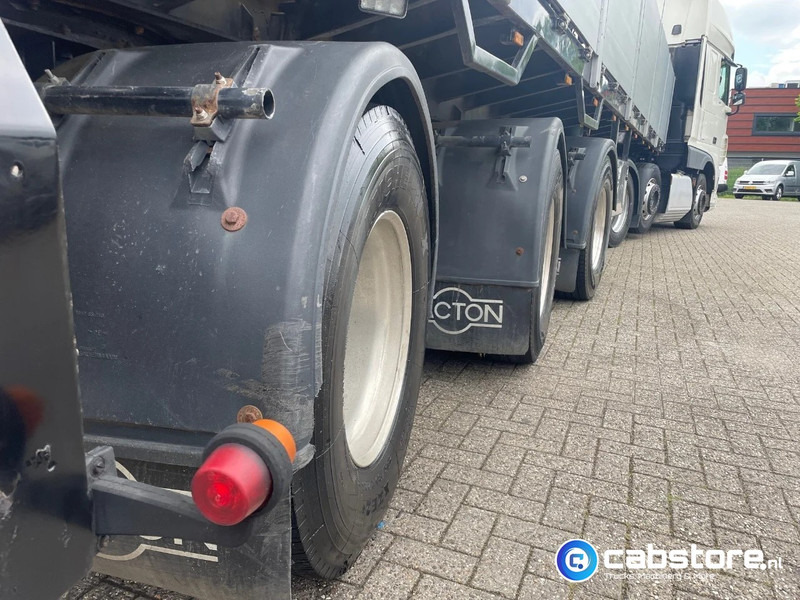 Pacton T3-003 3-assige stenen oplegger 2-assen gestuurd + Kennis Type 14.000 loopkraan - Rotator - stenenklem - Semirremolque plataforma/ Caja abierta: foto 4 Pacton T3-003 3-assige stenen oplegger 2-assen gestuurd + Kennis Type 14.000 loopkraan - Rotator - stenenklem - Semirremolque plataforma/ Caja abierta: foto 4