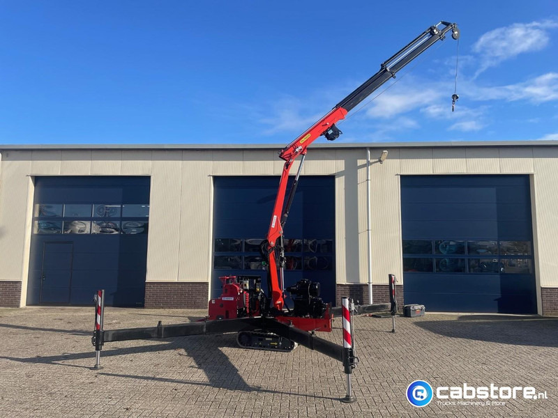 Palfinger PK 3400 S028-SK-A Minikraan Rups - Honda GX390 Benzine - 380 V - Hybride - Spin - Lier - Bouwjaar 2012 - Draaiuren 1783 - Werkhoogte 12,5 meter - Afstandsbediening - Minigrúa: foto 4 Palfinger PK 3400 S028-SK-A Minikraan Rups - Honda GX390 Benzine - 380 V - Hybride - Spin - Lier - Bouwjaar 2012 - Draaiuren 1783 - Werkhoogte 12,5 meter - Afstandsbediening - Minigrúa: foto 4