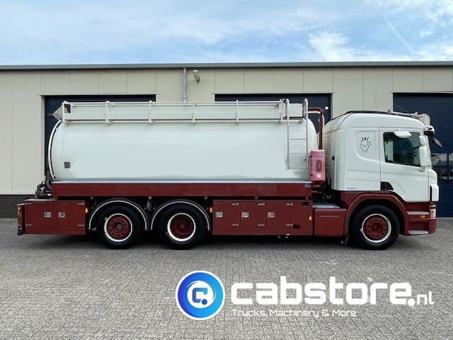 Camión cisterna Scania P 380 B 6X2*4 HNA - RETARDER - Tankwagen olie - Olietank - ADR - 16.920 liter - Bouwjaar 2007 - Km 881.924: foto 6