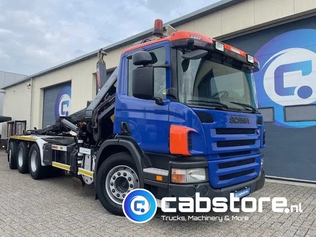 Scania P380 LB 8x4*4 HNA Euro 5 - HIAB 211 E-3 Hipro Crane with remote control + Multilift XR26S61 Hooklift - Year 2009 - Km 336.501 !! - Good condition - Camión multibasculante, Camión grúa: foto 3 Scania P380 LB 8x4*4 HNA Euro 5 - HIAB 211 E-3 Hipro Crane with remote control + Multilift XR26S61 Hooklift - Year 2009 - Km 336.501 !! - Good condition - Camión multibasculante, Camión grúa: foto 3
