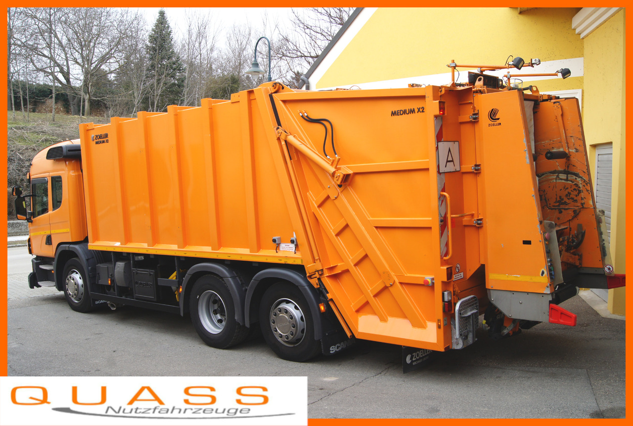 Scania P280 6x2-2/Euro6/ZOELLER MEDIUM X2 C21 Variopress - Camión de basura: foto 1 Scania P280 6x2-2/Euro6/ZOELLER MEDIUM X2 C21 Variopress - Camión de basura: foto 1