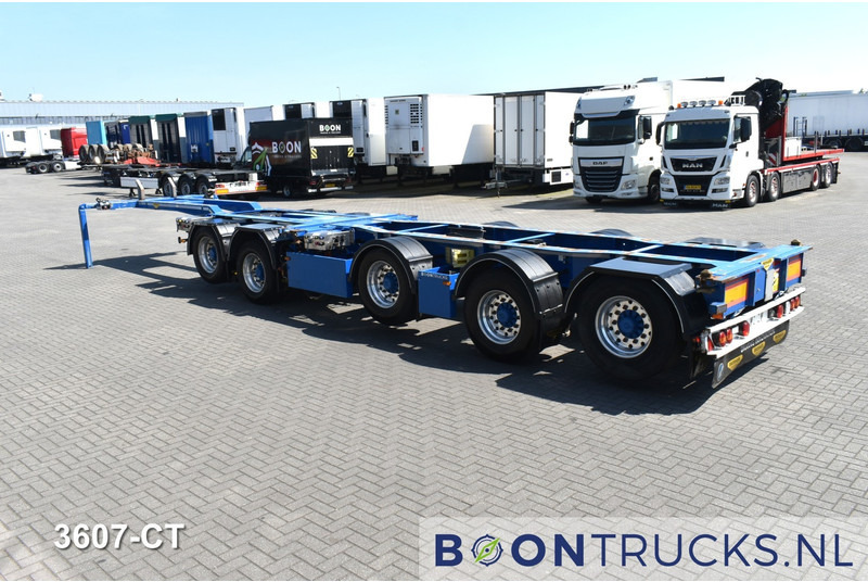 Broshuis 2 CONNECT-5AKCC | 2x20-40-45ft HC * 3x STEERING * 4x LIFT AXLE * ALCOA * APK 03-2026 - Semirremolque portacontenedore/ Intercambiable: foto 3 Broshuis 2 CONNECT-5AKCC | 2x20-40-45ft HC * 3x STEERING * 4x LIFT AXLE * ALCOA * APK 03-2026 - Semirremolque portacontenedore/ Intercambiable: foto 3