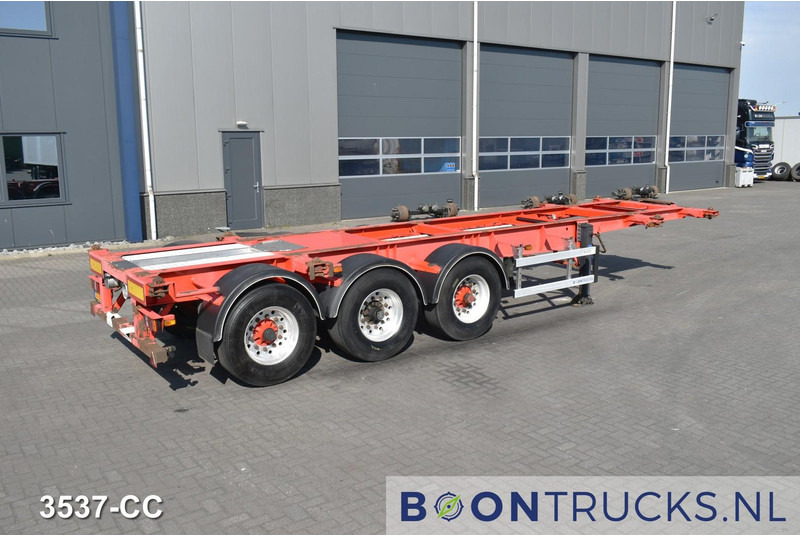 Burg BPO 12 27 CCXGX 01 TANK CHASSIS | 20-30ft * 3850 Kg * ADR * NL TRAILER - Semirremolque portacontenedore/ Intercambiable: foto 1 Burg BPO 12 27 CCXGX 01 TANK CHASSIS | 20-30ft * 3850 Kg * ADR * NL TRAILER - Semirremolque portacontenedore/ Intercambiable: foto 1