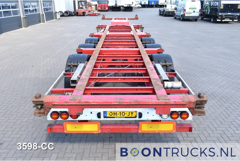 Groenewegen 40CC-12-27TUN | 2x20-30-40ft HC * LIFT AXLE * NL TRAILER - Semirremolque portacontenedore/ Intercambiable: foto 5 Groenewegen 40CC-12-27TUN | 2x20-30-40ft HC * LIFT AXLE * NL TRAILER - Semirremolque portacontenedore/ Intercambiable: foto 5