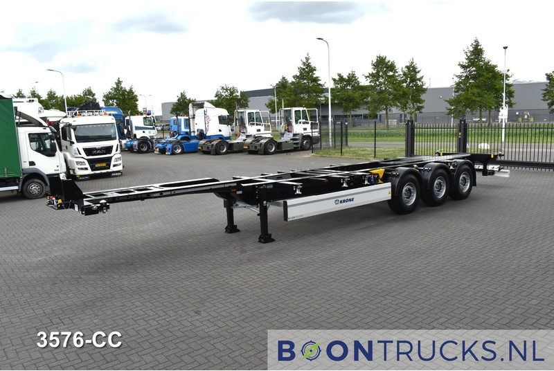 Krone SD BOX LINER NEW / UNREGISTERED | 2x20-40-45ft * LIFT AXLE * DISC BRAKES - Semirremolque portacontenedore/ Intercambiable: foto 5 Krone SD BOX LINER NEW / UNREGISTERED | 2x20-40-45ft * LIFT AXLE * DISC BRAKES - Semirremolque portacontenedore/ Intercambiable: foto 5