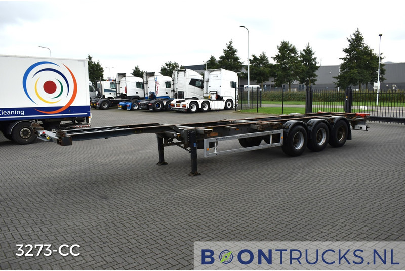 Krone SDC 27 FIXED | 2x20-30-40ft HC * LIFT AXLE * NL TRAILER - Semirremolque portacontenedore/ Intercambiable: foto 3 Krone SDC 27 FIXED | 2x20-30-40ft HC * LIFT AXLE * NL TRAILER - Semirremolque portacontenedore/ Intercambiable: foto 3