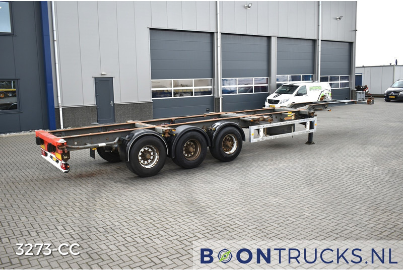 Krone SDC 27 FIXED | 2x20-30-40ft HC * LIFT AXLE * NL TRAILER - Semirremolque portacontenedore/ Intercambiable: foto 1 Krone SDC 27 FIXED | 2x20-30-40ft HC * LIFT AXLE * NL TRAILER - Semirremolque portacontenedore/ Intercambiable: foto 1