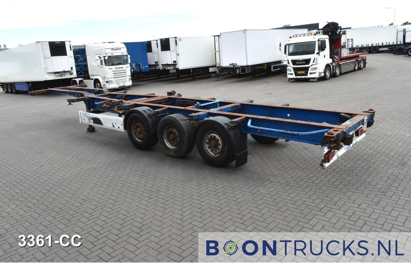 Krone SDC 27 FIXED CHASSIS | 2x20-40ft HC * 2x LIFT AXLE * BPW/DISC * NL TRAILER - Semirremolque portacontenedore/ Intercambiable: foto 2 Krone SDC 27 FIXED CHASSIS | 2x20-40ft HC * 2x LIFT AXLE * BPW/DISC * NL TRAILER - Semirremolque portacontenedore/ Intercambiable: foto 2